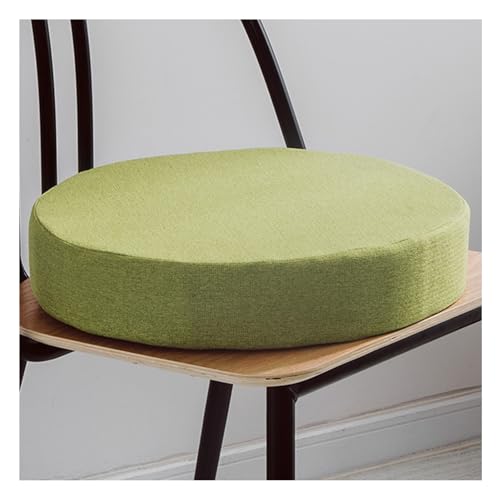 Kissen Memory Foams Kissen Sitzpolster Baumwollfüllung Dicke Sitzpolster Erwachsene Stuhl Sessel Garten Sitz Sofa Pad für bequemes Sitzen Bean Green von Generic