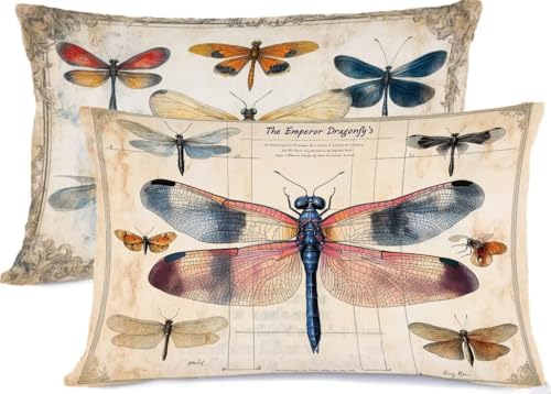 Kissenbezug 50 x 80 Retro Kissen 50x80 Anlage Kopfkissenbezug Super Weich Kopfkissen Bettwaren, mit Reißverschluss Deko Kissen 2er Set Seitenschläferkissen Bezug, für Deko Schlafzimmer Bett R-272 von Generic