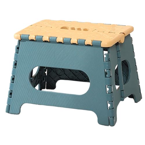 Klappbare Hochstühle - widerstandsfähiger Sitz, kompaktes Design, funktionale Griffe | Tragbarer Hocker zum Baden, Ersetzen und Tragen drinnen von Generic