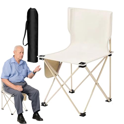 Klappbarer Camp-Stuhl, Outdoor-Stuhl | Angelstuhl für Erwachsene – Camping Gear für Reisen, Angeln, Picknick, Montañismo, Ständer 286, Klappstuhl Klappbarer Camp-Stuhl, Outdoor-Stuhl | Angelstuhl für Erwachsene – Camping Gear für Reisen, Angeln, Picknick, Montañismo, Ständer 286, Klappstuhl von Generic