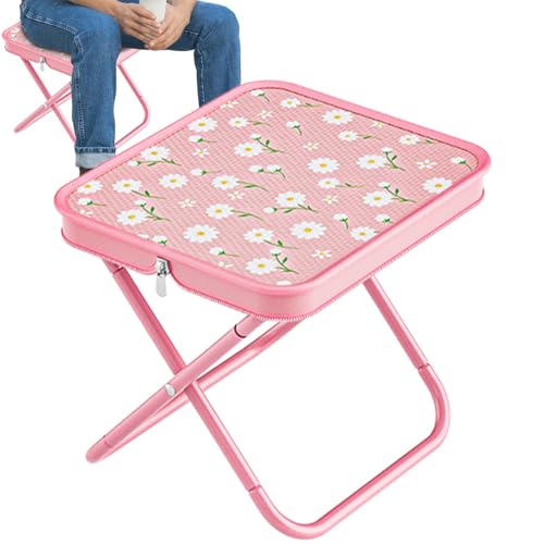 Klappbarer Campingstuhl,Outdoor Hocker faltbar - Campinghocker Tragbarer Stuhl Für Picknick Wandern Garten Balkon Terrasse Reise Mehrere Einsatzbereiche von Generic