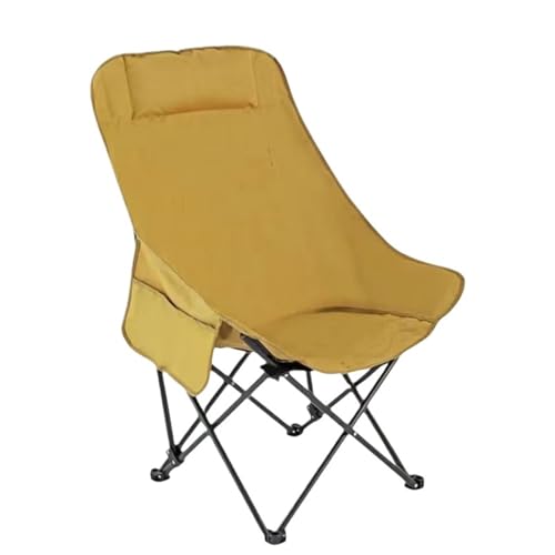 Klappbarer Campingstuhl mit hoher Rückenlehne, multifunktionaler tragbarer Liegestuhl für Picknicks von Generic