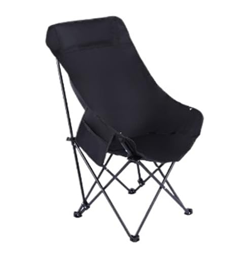 Klappbarer Campingstuhl mit hoher Rückenlehne, multifunktionaler tragbarer Liegestuhl für Picknicks von Generic