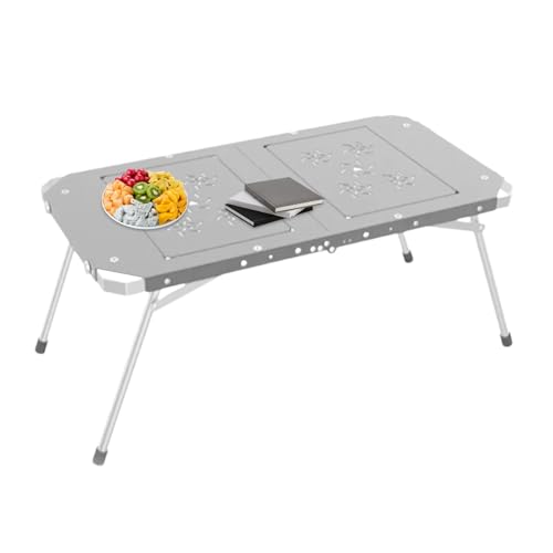 Klappbarer Klapptisch - tragbarer Klapptisch für den Außenbereich, leichter und kompakter Campingtisch, zusammenklappbar, Mehrzweck-Picknicktisch für Garten, Grill, Reisen Klappbarer Klapptisch - tragbarer Klapptisch für den Außenbereich, leichter und kompakter Campingtisch, zusammenklappbar, Mehrzweck-Picknicktisch für Garten, Grill, Reisen von Generic