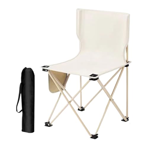 Klappbarer Outdoor-Stuhl – kompakter und robuster Wanderstuhl, leichtes tragbares Design | Outdoor-Ausrüstung für Picknick Beach Travel Bleabecue Sporting Events, Supports 130 von Generic