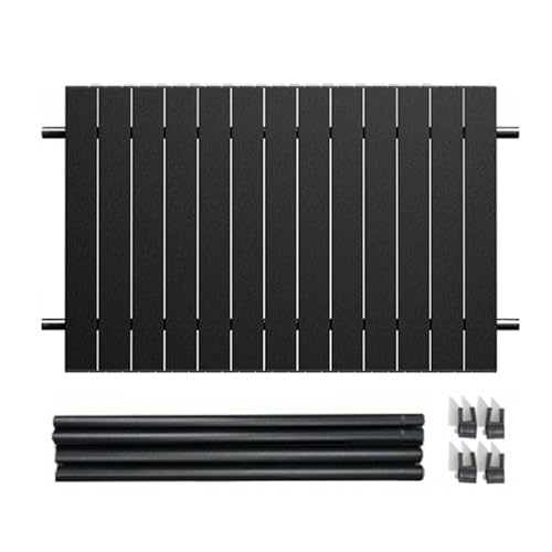 Klappbarer Picknicktisch | Robuster Tisch für Gartenwagen, Mehrzweck-Metallplatte für Haus, Garten, Auto, , Camping, Wandern, BBQ von Generic
