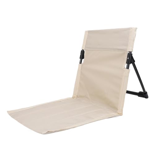 Klapperbodenstuhl Kompakter Strandstuhl mit Lebendigem Design, Premiummaterial für die Haltbarkeit (Khaki) von Generic