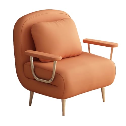 Klappsessel mit Schlaffunktion Stahlgestell mit Rückenlehne Gästebett Klappbar Klappbett Rückenlehne in 6 Stufen Verstellbar Geeignet für Wohnungen, Hotels und Gärten(B,190 * 82 * 32cm) von Generic