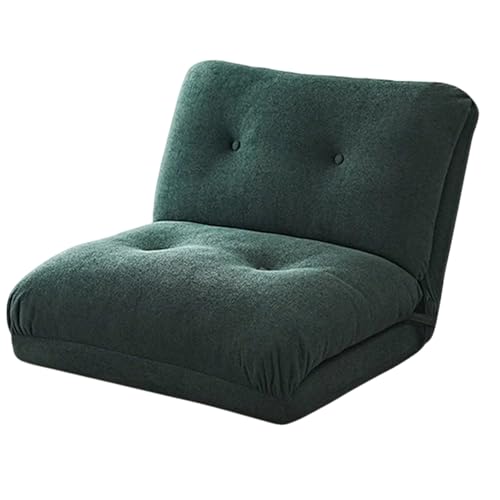 Klappsofa mit Schlaffunktion Alpaka-Fleece Stufenlos Verstellbare Rückenlehne Recamiere mit Schlaffunktion Ergonomisches Design Geeignet für Mietwohnungen, Clubs und Studios(E) von Generic