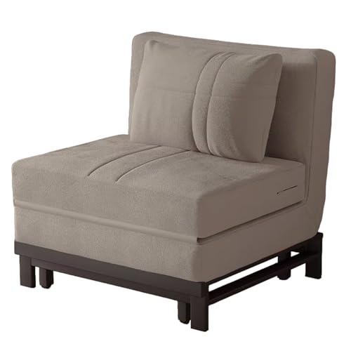 Klappsofa mit Schlaffunktion Versteckte Tischbeine Hochbelastbarer Stahlrahmen Gästebett Klappbar Klappbett Belastbar Bis Ca. 150 Kg Geeignet für Wohnzimmer(Gray,196 * 68 * 30cm) Klappsofa mit Schlaffunktion Versteckte Tischbeine Hochbelastbarer Stahlrahmen Gästebett Klappbar Klappbett Belastbar Bis Ca. 150 Kg Geeignet für Wohnzimmer(Gray,196 * 68 * 30cm) von Generic