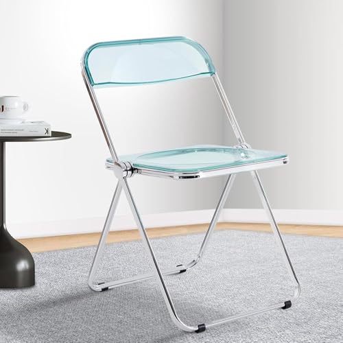 Klappstühle Outdoor-Stuhl Acrylstuhl Für Mehrere Anwendungen Moderne Klappstühle Für Wohnzimmer Esszimmer Schlafzimmer Spielzimmer, Black, One Size Klappstühle Outdoor-Stuhl Acrylstuhl Für Mehrere Anwendungen Moderne Klappstühle Für Wohnzimmer Esszimmer Schlafzimmer Spielzimmer, Black, One Size von Generic