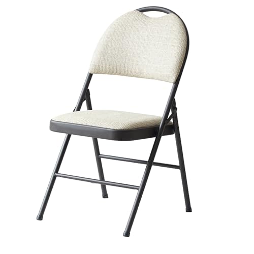 Klappstühle mit Vergrößerter Rückenlehne, Tragbarer Gartenstuhl Klappbar, Keine Montage Erforderlich, Geeignet für Drinnen und Draußen, Hochzeiten, Ausbildungsstätten(Multi-Colored) von Generic