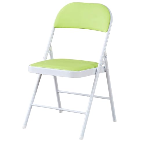 Klappstuhl, Tragbare Gartenstuhl Klappbar, Kein Zusammenbau Erforderlich, Platzsparend, Geeignet für Veranstaltungen im Innen- und Außenbereich, Partys, Büros(Bright Green) von Generic