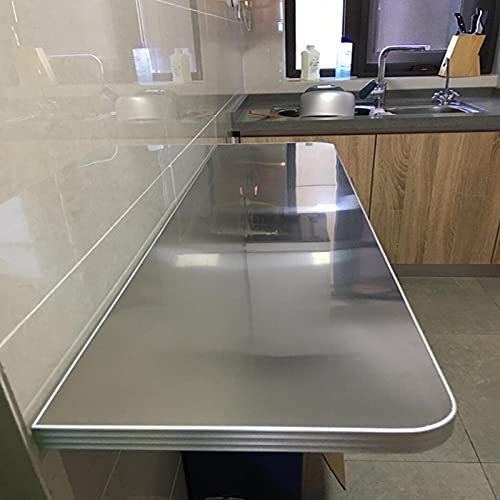 Klapptisch Frühstückstisch Wandmontage Küche Esszimmer Arbeit Edelstahl Kleiner Hängender Tisch 70 x 40 cm Klapptisch Frühstückstisch Wandmontage Küche Esszimmer Arbeit Edelstahl Kleiner Hängender Tisch 70 x 40 cm von Generic