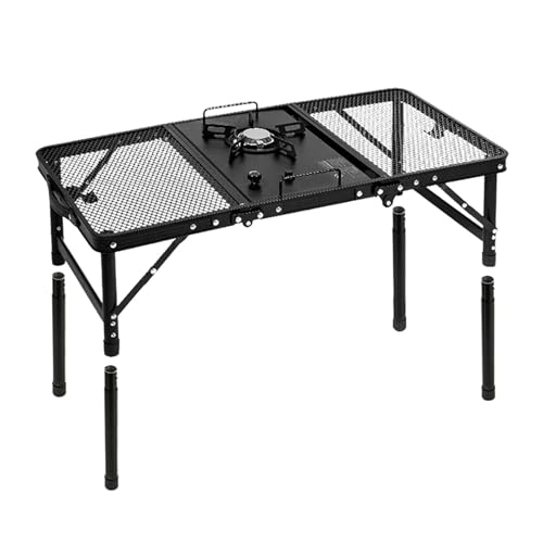 Klapptisch Klapptisch | Partytische - Outdoor Tragbarer Grilltisch Höhenverstellbar Pizzaofen BBQ Prep Tisch mit Grilltasche Klapptisch Klapptisch | Partytische - Outdoor Tragbarer Grilltisch Höhenverstellbar Pizzaofen BBQ Prep Tisch mit Grilltasche von Generic