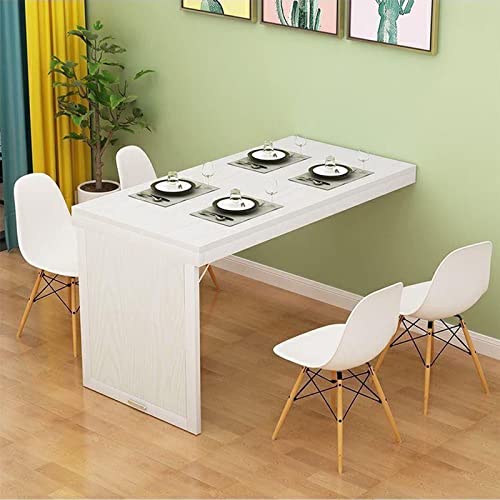 Klapptisch - Multifunktionaler Wandschreibtisch - Modernes minimalistisches Design für Zuhause, Büro und Bar, unsichtbare Klappfunktion spart Platz von Generic