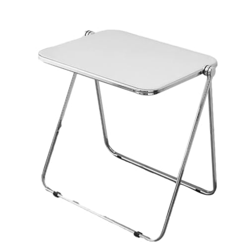 Klapptisch - Rechteckiger Tisch, Esstisch Klappbarer Esszimmerstuhl | Tragbarer kombinierter Mehrzweck-Tischstuhl, Verstärkertisch, Couchtisch, Türtisch von Generic
