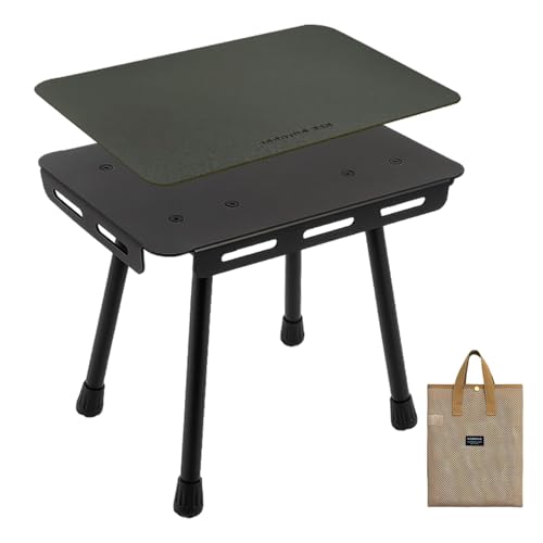 Klapptisch – Tragbarer Campingtisch | Multifunktionaler, Robuster Picknicktisch, Leicht Zu Verstauen Und Zu Transportieren, Mehrzweck-Serviertisch Mit Stauraum Für Outdoor-Abenteuer von Generic