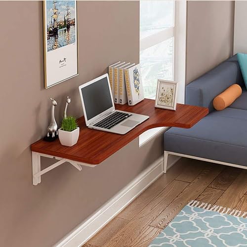 Klapptische Wandmontierter Klapptisch Drop Leaf Esstisch Computertisch Schreibtisch Schreibtisch, Brown, 120 * 70 * 50 Klapptische Wandmontierter Klapptisch Drop Leaf Esstisch Computertisch Schreibtisch Schreibtisch, Brown, 120 * 70 * 50 von Generic