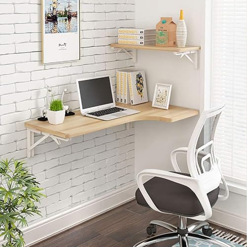 Klapptische Wandmontierter Klapptisch Drop Leaf Esstisch Computertisch Schreibtisch Schreibtisch, White, 120 * 70 * 50 Klapptische Wandmontierter Klapptisch Drop Leaf Esstisch Computertisch Schreibtisch Schreibtisch, White, 120 * 70 * 50 von Generic