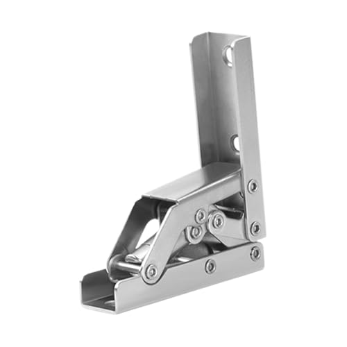 Klapptischscharnier – Klappscharnier für Tisch | robuste Verriegelungsscharniere | Schlossverlängerung Stützhalterung, faltbare Schlossscharniere, Tischstützscharnier, Kleiderschrank Klapptischscharnier – Klappscharnier für Tisch | robuste Verriegelungsscharniere | Schlossverlängerung Stützhalterung, faltbare Schlossscharniere, Tischstützscharnier, Kleiderschrank von Generic