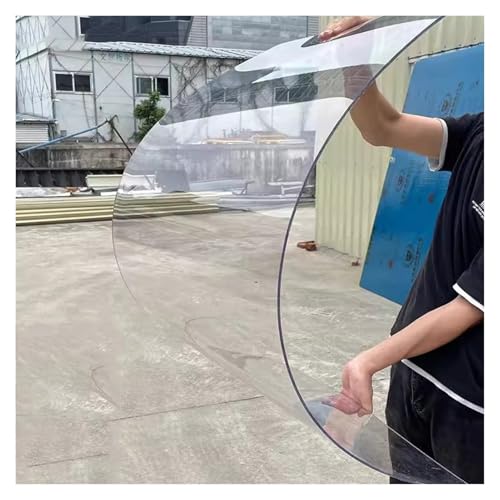 Klare Acryl-Kunststoffplatte leichte Polycarbonat Dachplatte dauerhafte unzerbrechliche transparente Abdeckung für Gewächshaus im Freien (1,56 x 6 m) von Generic