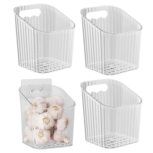 Klare Acryl -Wandregale | Mauermotorte Organisierte Organische Mülleimer | Mehrzweck -Display -Lagerregalbehälter Für Badezimmer Büro Home RV | Transparente Lagerregale Für Schrank Garagenwohnheim Apa von Generic