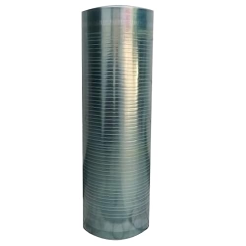 Klare Tageslichtplatten 0.8 mm Polycarbonat Dachplatten UV-Schutz Transparente Kunststoffplatten für Außenbereich Garten Terrassen Balkon(3.3x26.2ft) von Generic