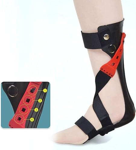 Kle Brace - Kle & Foot Orthese Unterstützung Für Senkfuß, Nervenverletzungen, Fußposition Und Druckentlastung - Verstellbare AFO-orthese, Right, M Kle Brace - Kle & Foot Orthese Unterstützung Für Senkfuß, Nervenverletzungen, Fußposition Und Druckentlastung - Verstellbare AFO-orthese, Right, M von Generic