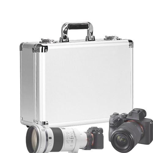 Kleine Alubox Alukoffer Aluminium Koffer Werkzeugkoffer, Werkzeug Alukoffer Mit Schaumstoff Aluminium, Werkzeugkasten Aus Metall, Tragbarer Werkzeug Organizer Mit Griff Für Messgeräte Kleine Alubox Alukoffer Aluminium Koffer Werkzeugkoffer, Werkzeug Alukoffer Mit Schaumstoff Aluminium, Werkzeugkasten Aus Metall, Tragbarer Werkzeug Organizer Mit Griff Für Messgeräte von Generic