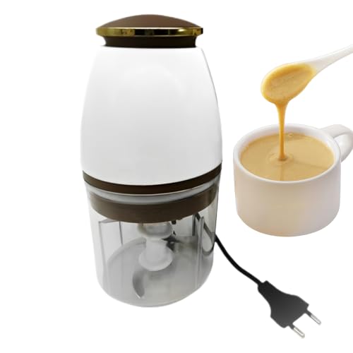 Kleine Küchenmaschine | 700 ml Electric Mixer mit großer Kapazität | Tragbares kompaktes multifunktionales hacker für Häuser Obstkochen Knoblauchcamping von Generic
