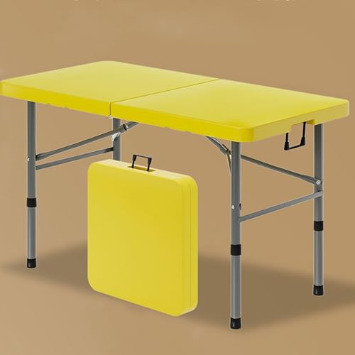 Kleiner Computertisch Erforderlich Klapptisch moderner Schreibtisch im schlichten Stil für das Homeoffice Keine Montage(Yellow) von Generic