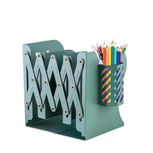 Kleines Bücherregal – Kreatives Aufbewahrungsbuch in Morandi-Farbe, kleines Teleskop-Aufbewahrungsregal | Schreibtisch-Bücherregal aus Metall, Schreibtisch-Organizer mit Stifthalter, Goldregal Kleines Bücherregal – Kreatives Aufbewahrungsbuch in Morandi-Farbe, kleines Teleskop-Aufbewahrungsregal | Schreibtisch-Bücherregal aus Metall, Schreibtisch-Organizer mit Stifthalter, Goldregal von Generic