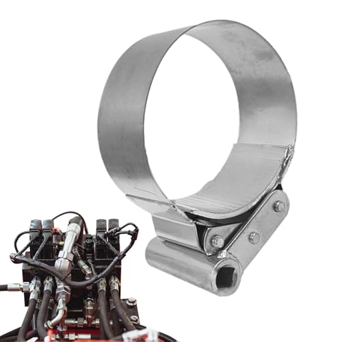 Kleines Metall-Wasserfilterschlüssel-Set – robuster rutschfester Ölfilter-Entfernungsschlüssel | Wasserfilter-Entfernungsschlüssel, rutschfester drehbarer Ölfilterschlüssel für von Generic