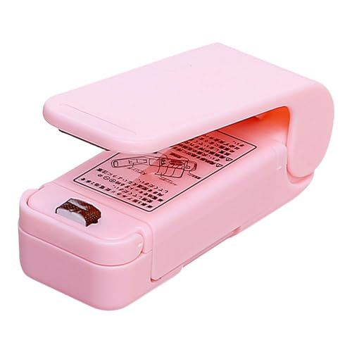Kleines Thermo-Versiegelungsmittel und Cutter 2-in-1 | Tragbare Maschine zum Wiederversiegeln von Lebensmittelaufbewahrungsbeuteln, frischen Snacks | Praktischer Beutel-Versiegeler mit integriertem von Generic