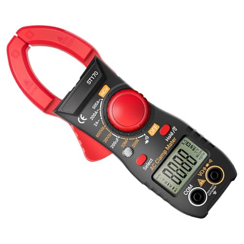Klemm-Multimeter, AMP Klemm-Multimeter | Digital-Subschrauber im Multimeter 500 A – Werkzeuge für Elektriker, Wechselstrom, Drahttest, Spannungsprüfer mit Vol Klemm-Multimeter, AMP Klemm-Multimeter | Digital-Subschrauber im Multimeter 500 A – Werkzeuge für Elektriker, Wechselstrom, Drahttest, Spannungsprüfer mit Vol von Generic