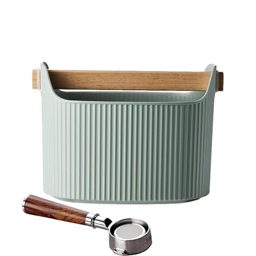Knock Box - Kaffee uck Knock Box Papierkorb Kaffee Abnehmbarer -Dump-Container | Malabfallbehälter, rutschfester Kaffeesatzbehälter, Klopfbox von Generic