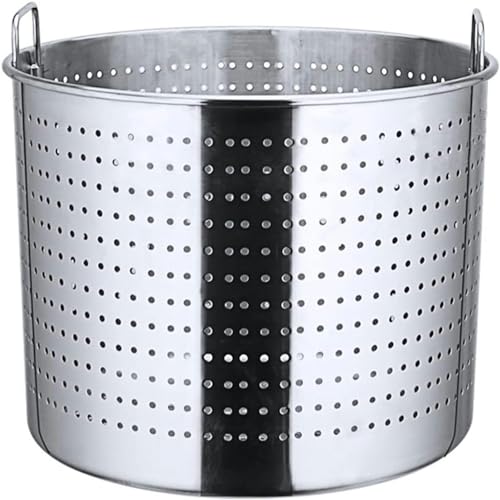 Kochtöpfe, Suppentopfeinsatz, Sieb, Dampfkorb, Edelstahl, Meeresfrüchte-Kesselkorb, Langusten, Krabben, Kochtopf, Nudelkocher, Kochgeschirr zum Kochen und Dämpfen, 38 cm Kochtöpfe, Suppentopfeinsatz, Sieb, Dampfkorb, Edelstahl, Meeresfrüchte-Kesselkorb, Langusten, Krabben, Kochtopf, Nudelkocher, Kochgeschirr zum Kochen und Dämpfen, 38 cm von Generic