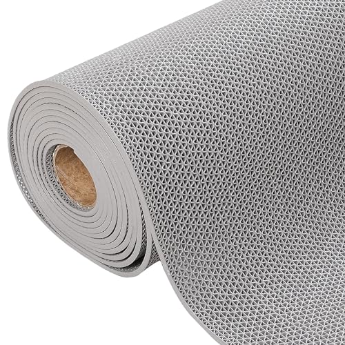 Kommerzielle PVC-Drainage-Bodenmatte, 5 Mm Dick, rutschfeste Bodenmatte Für Nasse Bereiche Für Den Innen- Und Außenbereich, Maschen-Hohldrainagematte, Für Restaurant, Schwimmbad (Farbe: Grau, Größe: Kommerzielle PVC-Drainage-Bodenmatte, 5 Mm Dick, rutschfeste Bodenmatte Für Nasse Bereiche Für Den Innen- Und Außenbereich, Maschen-Hohldrainagematte, Für Restaurant, Schwimmbad (Farbe: Grau, Größe: von Generic