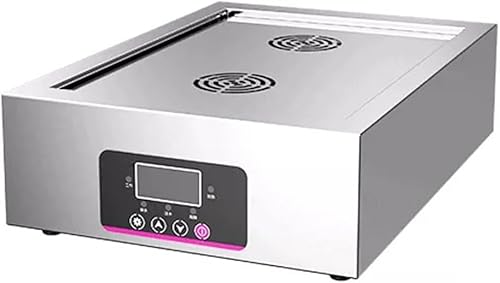 Kommerzieller Elektrischer Gemüsedampfgarer Stailess Stahl Steam Cookig Steamer Für Cookig Veg Touch Cotrol Timig Efficiet Cookig Ati-Dry Alarm, A von Generic