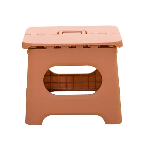 Kompakte Klapphocker - Haltbarer Schritthocker mit Tragegriff, Rutschfester Stuhl | Outdoor-Camping Reisesitz, schwere Lastschritt Leiter, Angeln Picknickhocker für Badezimmer Garten Kompakte Klapphocker - Haltbarer Schritthocker mit Tragegriff, Rutschfester Stuhl | Outdoor-Camping Reisesitz, schwere Lastschritt Leiter, Angeln Picknickhocker für Badezimmer Garten von Generic