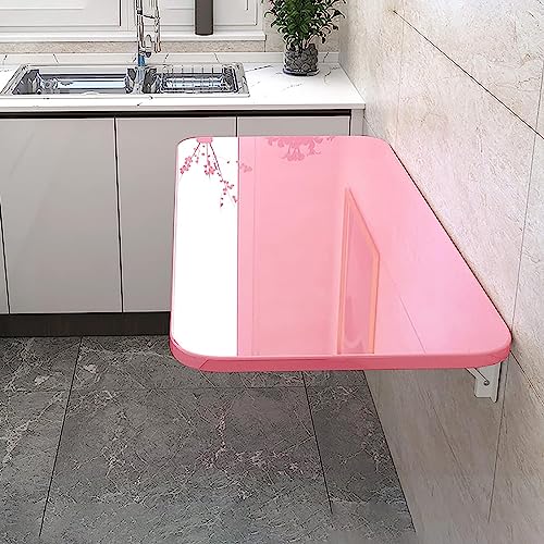 Kompakte Wand aufgestelltes faltbares Büro für kleine Räume Tropfenblatt Tabelle mit schwimmendem Entwurf von Generic