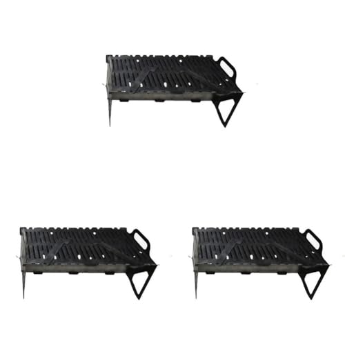 Kompakter Edelstahl Grill von Faltbarer Holzkohlegrill for Camping und Outdoor Picknick Kompakter Edelstahl Grill von Faltbarer Holzkohlegrill for Camping und Outdoor Picknick von Generic