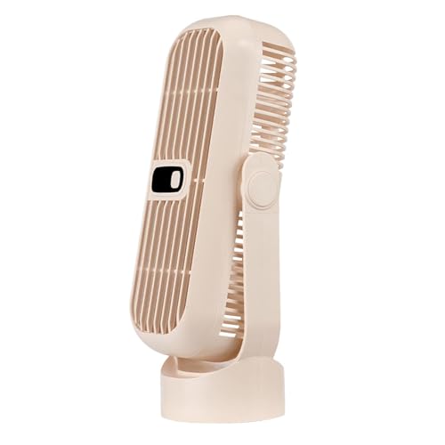 Kompakter Tischventilator – Office Fan | tragbares Kühlzubehör für warmes Wetter, Zuhause und Arbeit Tragbarer Desktop USB Pe Burea Table von Generic
