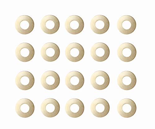 Kompatibel mit Recon 1, Voyager EDC Taschenmesser, Messing-Unterlegscheibe, Klappmesser, Ersatzkissen-Ring, Schwenkstift-Unterlegscheiben-Dichtung, 0,3 x 14 x 6,2 mm, 20 Stück Kompatibel mit Recon 1, Voyager EDC Taschenmesser, Messing-Unterlegscheibe, Klappmesser, Ersatzkissen-Ring, Schwenkstift-Unterlegscheiben-Dichtung, 0,3 x 14 x 6,2 mm, 20 Stück von Generic
