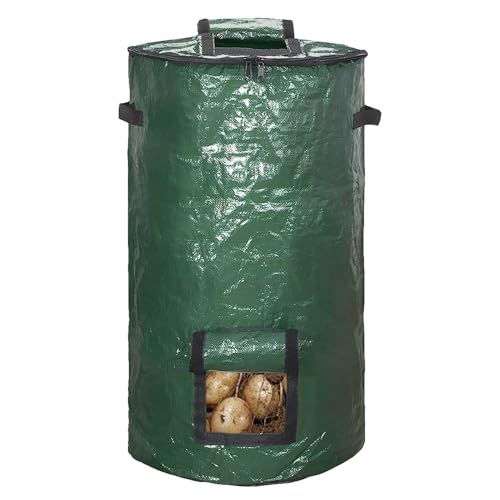 Kompostmüllsack - Faltbarer Hofabfallbehälter - Poolgrass Garten Robuster Gartenabfall - Säcke, Laub, Müll, Garten - Müllsäcke, Gartenmüllsäcke, Grill Kompostmüllsack - Faltbarer Hofabfallbehälter - Poolgrass Garten Robuster Gartenabfall - Säcke, Laub, Müll, Garten - Müllsäcke, Gartenmüllsäcke, Grill von Generic