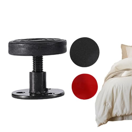 Kopfteilkappen, Stoßfänger des Kopfteils für Wand - Kopfteilkappen mit Bettklammern, verstellbares Anti-Vibrations-Werkzeug, Geräuschunterdrückung des Bettes, Wandschutz für von Generic