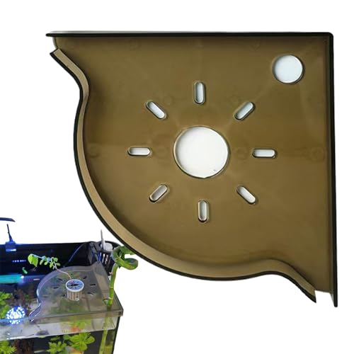 Korallen-Fraggestell, Fischfisch-Eckregal – Aquarium-Fisch-Schwimmwinkel-Eckregal | -Organisation, Lagerständer, Riffzubehör für die Epilezange von Generic
