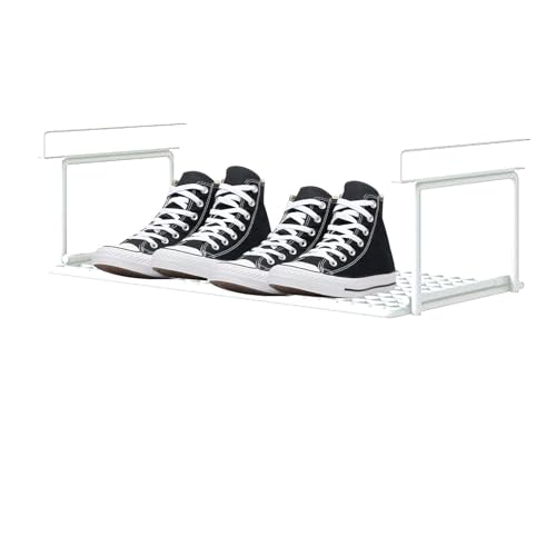 Korb unter dem - Aufbewahrungskorb zum Aufhängen unter dem Rattanregal für Schuhe, verstellbares unter dem Schrank, unter dem Schrank zum Aufhängen, Organizer von Generic