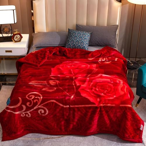 Koreanische Nerzdecke Fleece Gewichtsdecke Für Erwachsene, Winterdecke Schwere Bettdecke Zum Schlafstressabbau Anti-Angst-gewichtsdecke, C, 180 * 220cm Koreanische Nerzdecke Fleece Gewichtsdecke Für Erwachsene, Winterdecke Schwere Bettdecke Zum Schlafstressabbau Anti-Angst-gewichtsdecke, C, 180 * 220cm von Generic